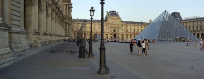 Thursday 8 July, 2010    The Louvre is one of the world's largest museums, the most visited art museum in the world and a historic monument. Nearly 35,000 objects from prehistory to the 19th century are exhibited over an area of 60,600 square metres. : 2010-07-08 Paris1